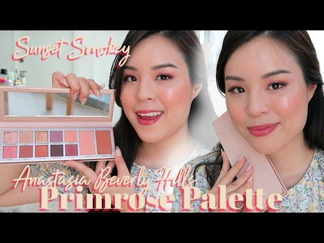 Trying the Anastasia Beverly Hills Primrose Palette & Satin Lipstick Tutorial | on Asian Skintone