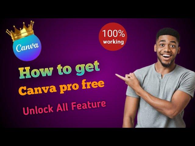 How to Get Canva pro free lifetime | just in 2 minutes