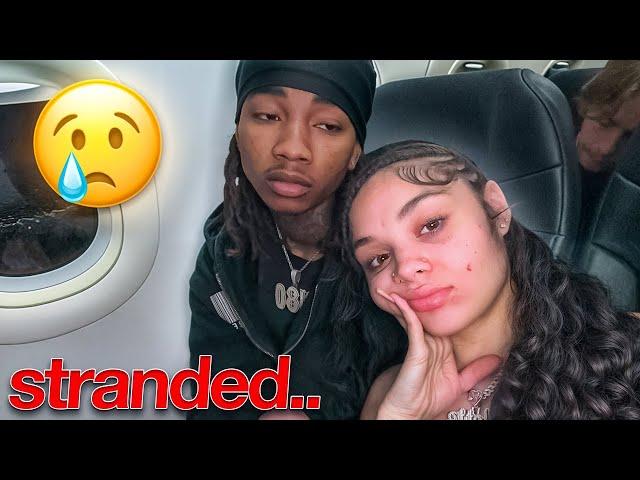 WE GOT STRANDED IN ANOTHER CITY.....