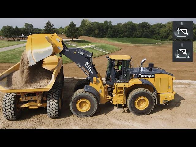 Easy to Use Operator Controls | John Deere Production-Class Wheel Loaders