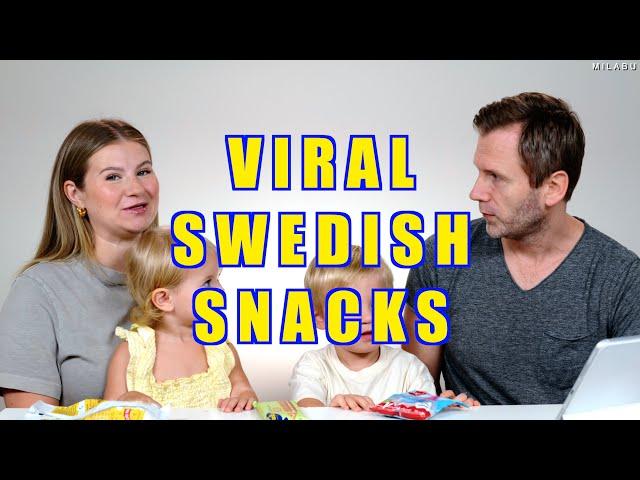 Tasting Viral Swedish Snacks | Milabu