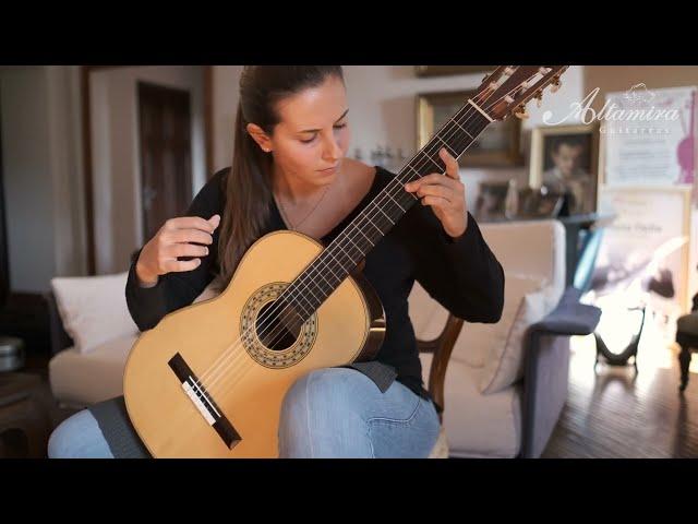 Carlotta Dalia plays 'Allegro BWV 1003' by J.S. Bach on an Altamira Torres Guitar