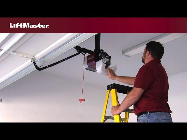 How to Program Travel on LiftMaster Security+2.0™ Garage Door Opener