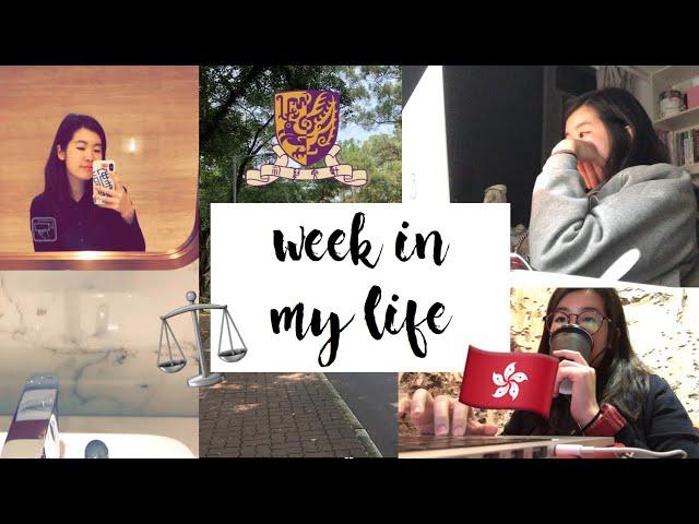 COLLEGE/UNI WEEK IN MY LIFE // CUHK first-year law student !