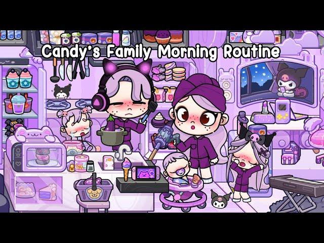 Candy’s Family Morning Routine at the Kuromi House Avatar World | Pazu