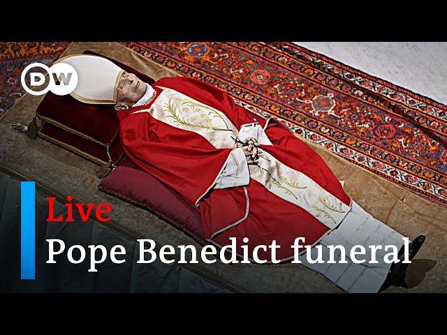 Live: Funeral ceremony for Pope Benedict XVI at St. Peter's Basilica | DW News