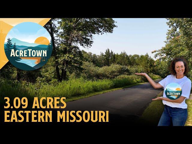 Missouri Land For Sale | 3.09 acres | Peaceful, Easy Access to St. Louis and 44 | Very Buildable