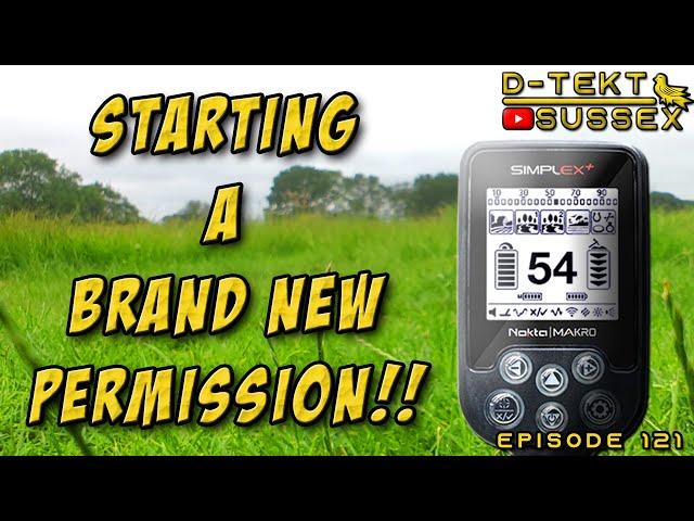 Nokta Makro Simplex+ | SP35 Coil | Metal Detecting | New Permission | D-Tekt Sussex | Episode 121