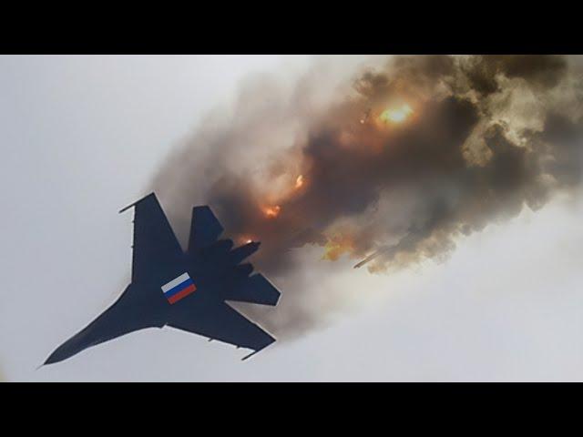 Shock the World! US F-16 Pilot Shoots Down Russia's Most Advanced SU-57 Fighter Jet Over Moscow City