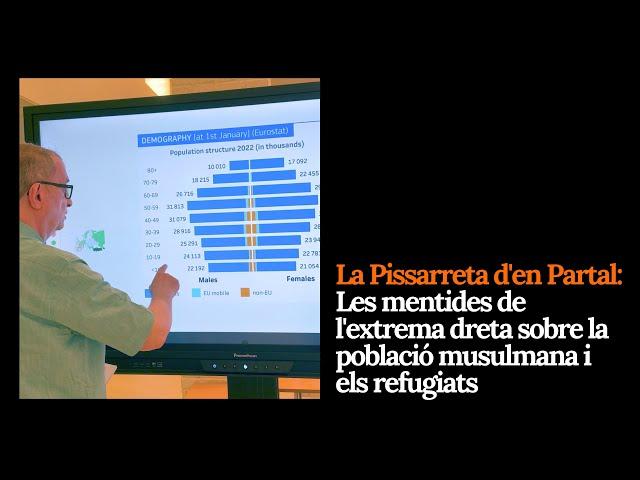 La Pissarreta d'en Partal: Mentides de l'extrema dreta sobre la població musulmana i els refugiats