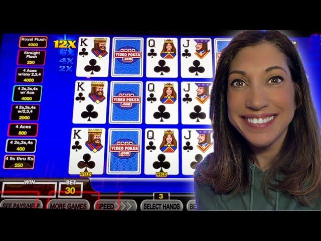 I Found MY FAVORITE Multipliers Rising Video Poker in Reno