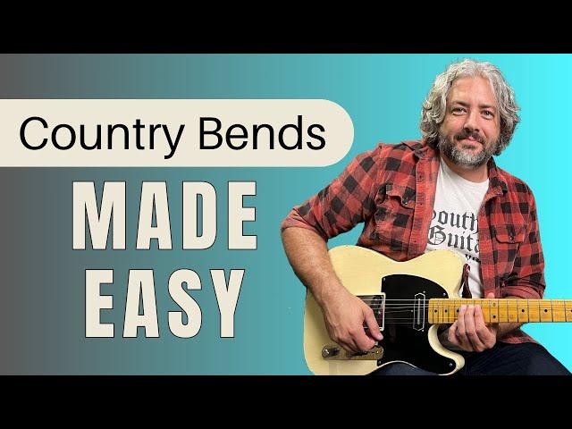 Classic Country Bends Made Easy - G Shape Bends - CAGED