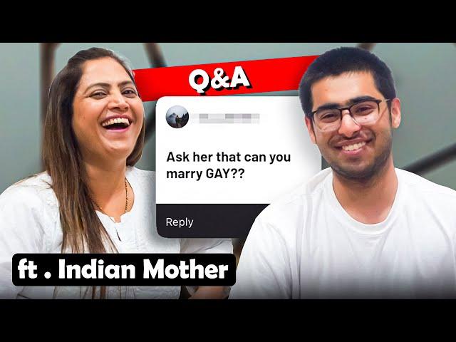 Indian Mother Reacts To LGBTQ ️‍ | QNA ft. Indian Mother