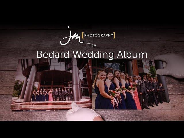 The Elegant Series Album (Bedard Wedding) by GraphiStudio and JM Photography