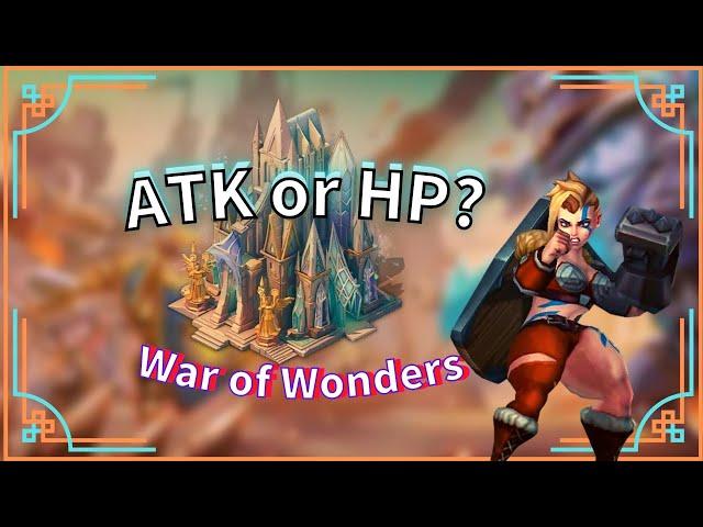 【Lords Mobile】Atk or Hp in War of Woders - Can we end this dispute?