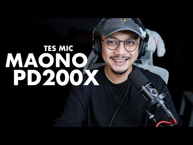 Beli Juga Akhirnya... TES MIC - MAONO PD200X