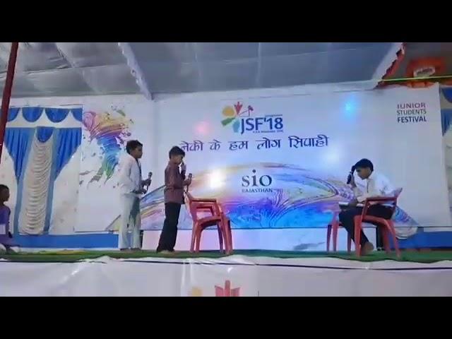 Drama | Junior Students Festival 2018 SIO Rajasthan