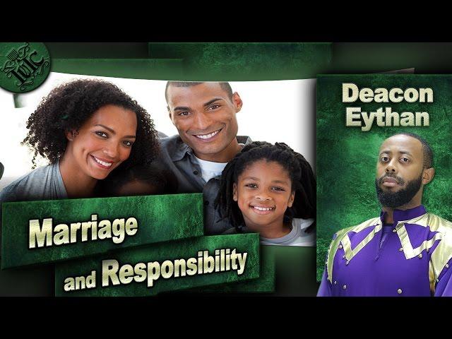 #IUIC | In The Classroom: Marriage & Responsibility w/ Deacon Eythan