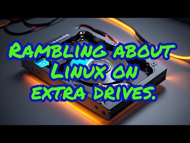 Explore Linux distros with a secondary drive.