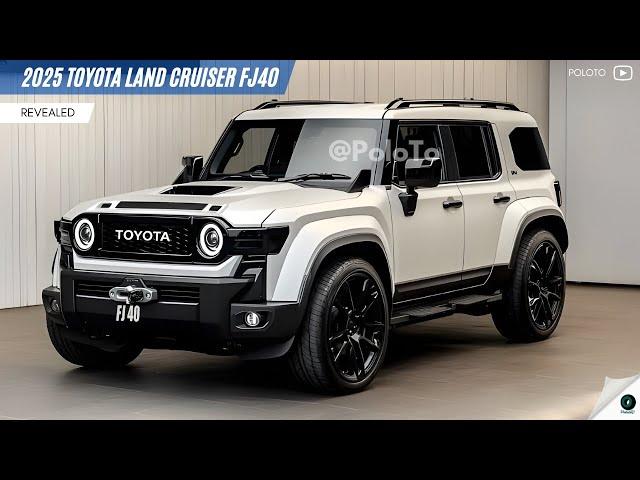 2025 Toyota Land Cruiser FJ40 Revealed - potential replacement for the FJ Cruiser?