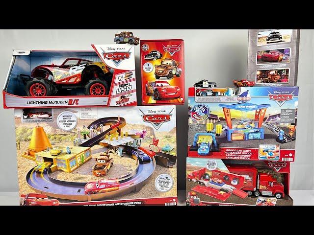 Disney Pixar Cars Unboxing Review l  Speed Booster Race Track | Jumbo Monster Truck