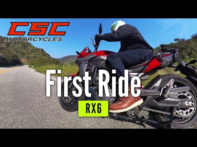 First Look at CSC Motorcycles’ New RX6 650cc Sport Touring Motorcycle