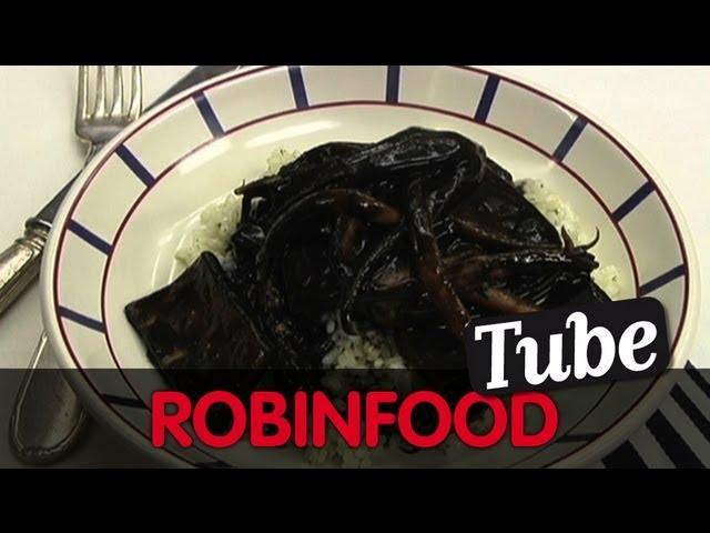 ROBINFOOD / Chipirones troceados en su tinta