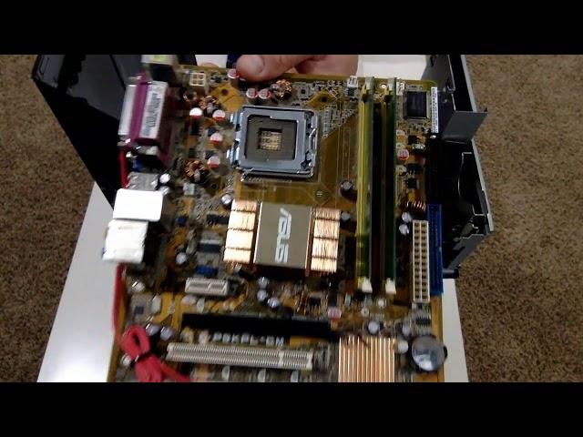 ICS2O - Taking Apart a Computer - CPU and Motherboard