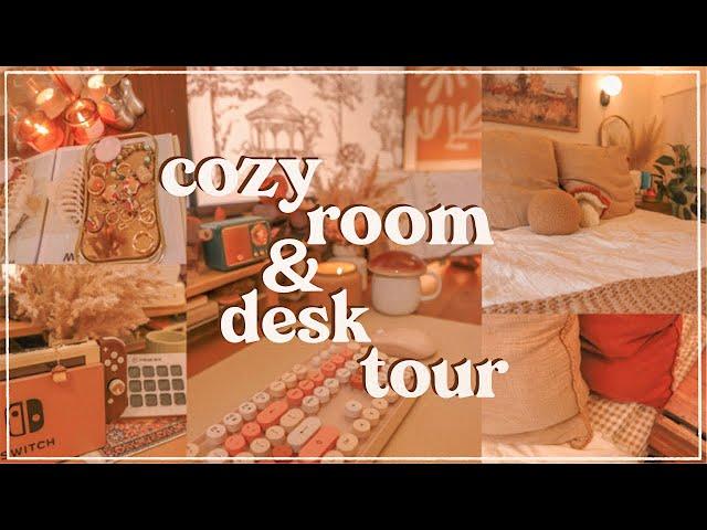 cozy room tour // warm cottage aesthetic️