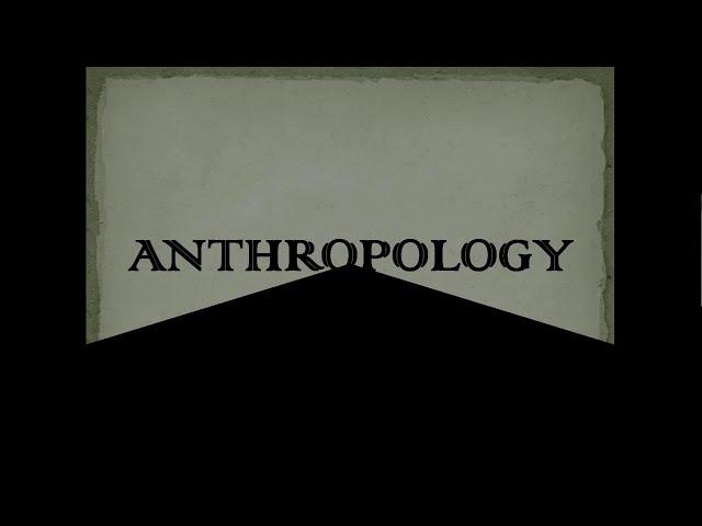 ANTHROPOLOGY : A holistic science of man.