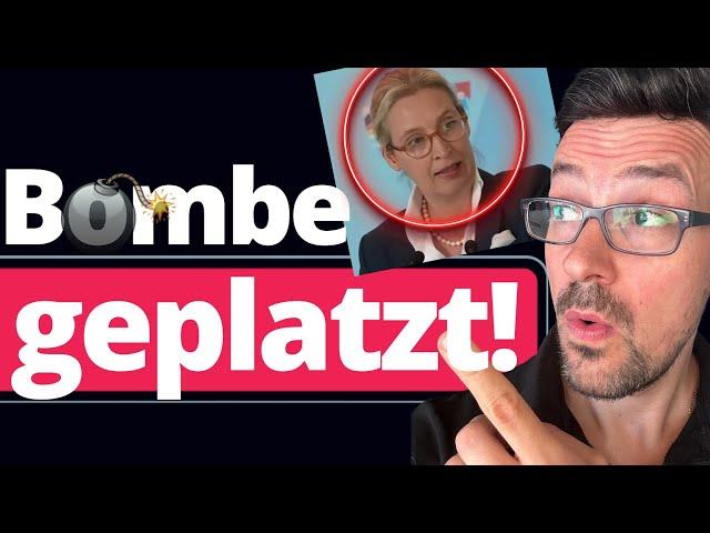 Alice Weidel geht auf SPD los!