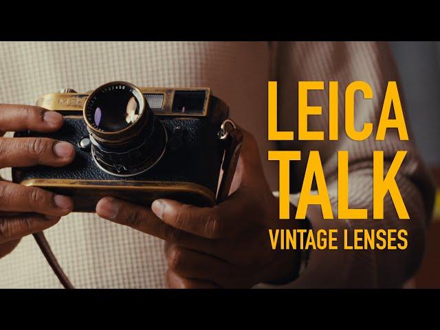 Getting started with vintage Leica lenses