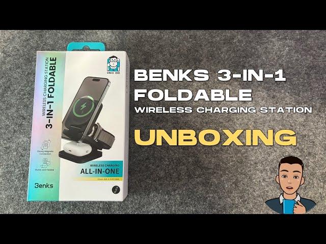 Benks Juice Pod 3 IN 1 Wireless Charger Unboxing