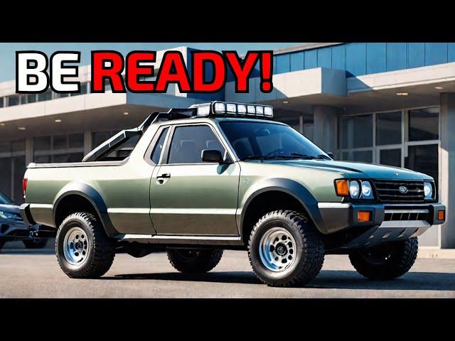 2024 Subaru Brat Unveiled! - The Most Powerful Pickup?!