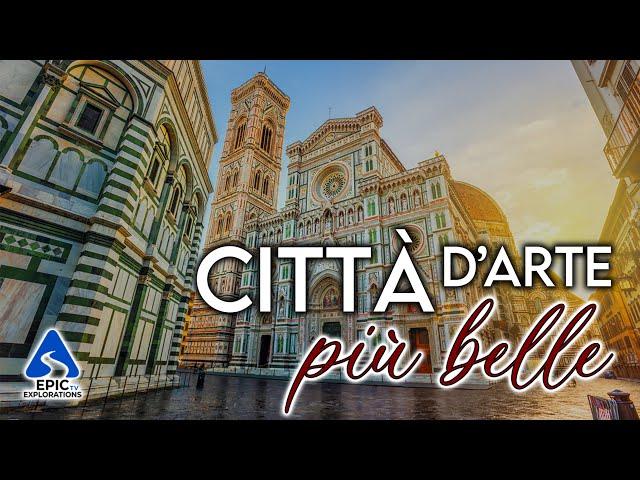 Italy: The 10 Most Beautiful and Fascinating Art Cities | 4K Virtual Tour