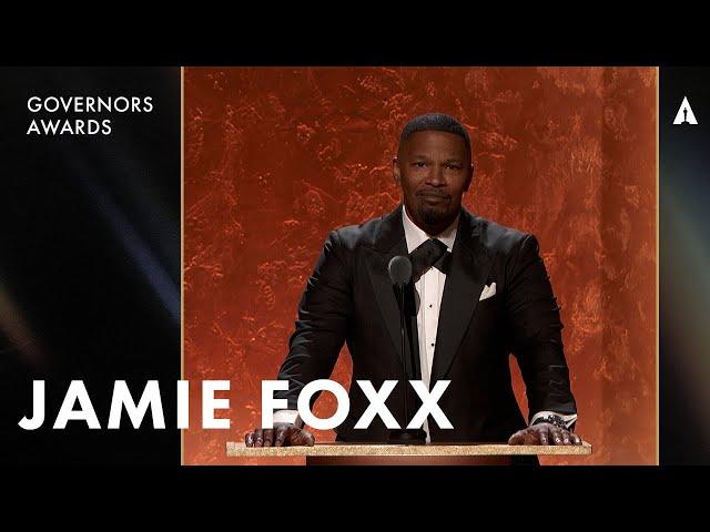 Jamie Foxx Honors Quincy Jones | The 15th Governors Awards Presented By @ROLEX