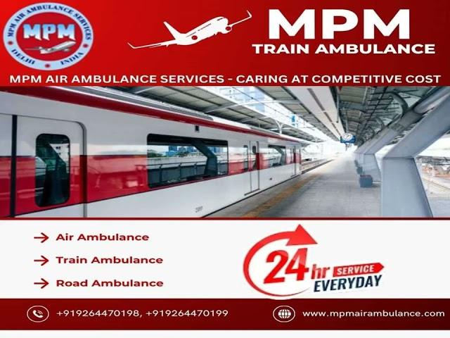 MPM Train Ambulance Service In Kolkata Offered Timely Relocation