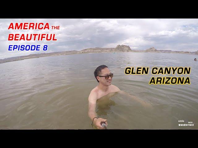 GLEN CANYON NATIONAL RECREATION AREA and WAHWEAP BEACH in PAGE ARIZONA | America the Beautiful Ep 8