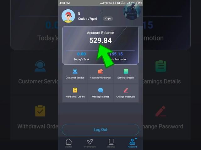 Earning App Best Earning App without investment 2024 #earnmoneyonline  #earningapp #shorts