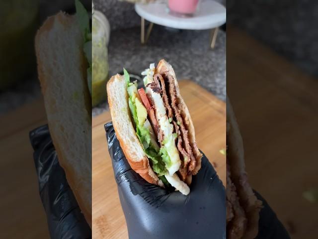 Lets make torta de asada! #tortas #tortadeasada #mexicanfood #fylpシ