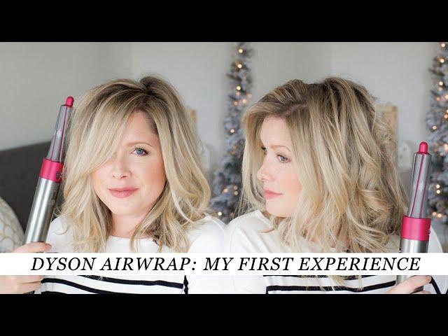 My FIRST TIME trying the Dyson Airwrap Styler