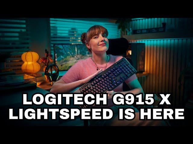 Logitech G915 X LIGHTSPEED Just Got BETTER!