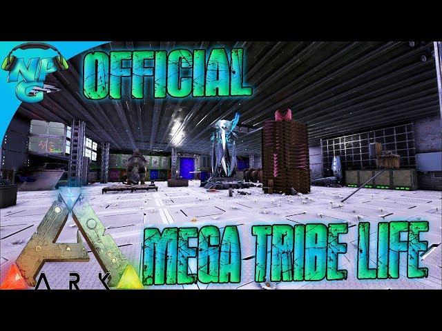 Nerd Parade Invades Official ARK Servers! Mega Tribe Life FTW?