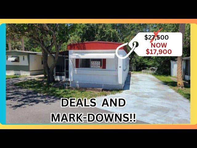 13 Left Over Florida Mobile Homes From 10 Past Videos Still for Sale!!  Four Star, 10/7/23