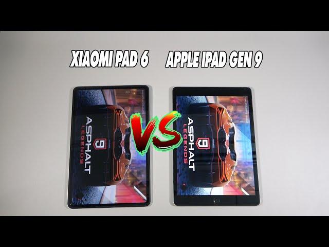 Xiaomi Pad 6 vs Apple iPad Gen 9 | SpeedTest & camera comparison