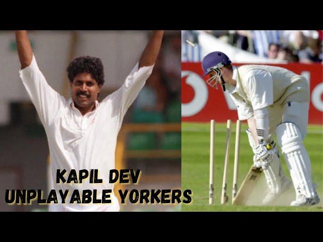 Kapil Dev 10 Unplayable Yorkers | Kapil Dev 2 Yorker Wins Matches For India