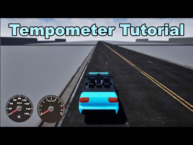 Unreal Engine Car Tempometer Tutorial