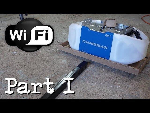 How to install a Chamberlain Garage Door Opener - PART 1