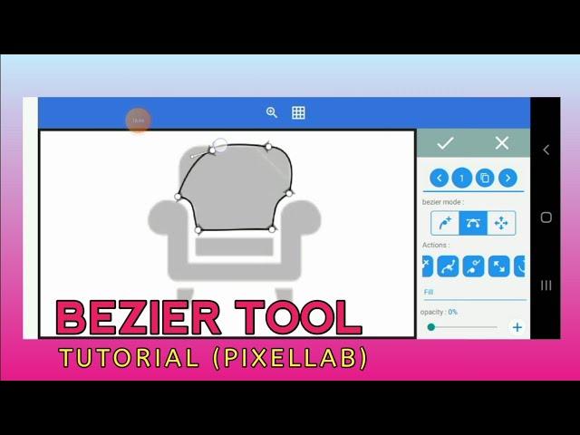 pixellab bezier tool tutorial 2023 - How to use bezier tool