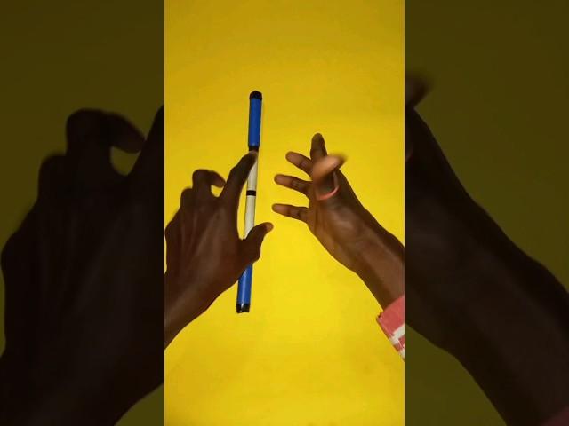 Rubber Band Pen Spining_tutorial #trickidot #sujoyamazing